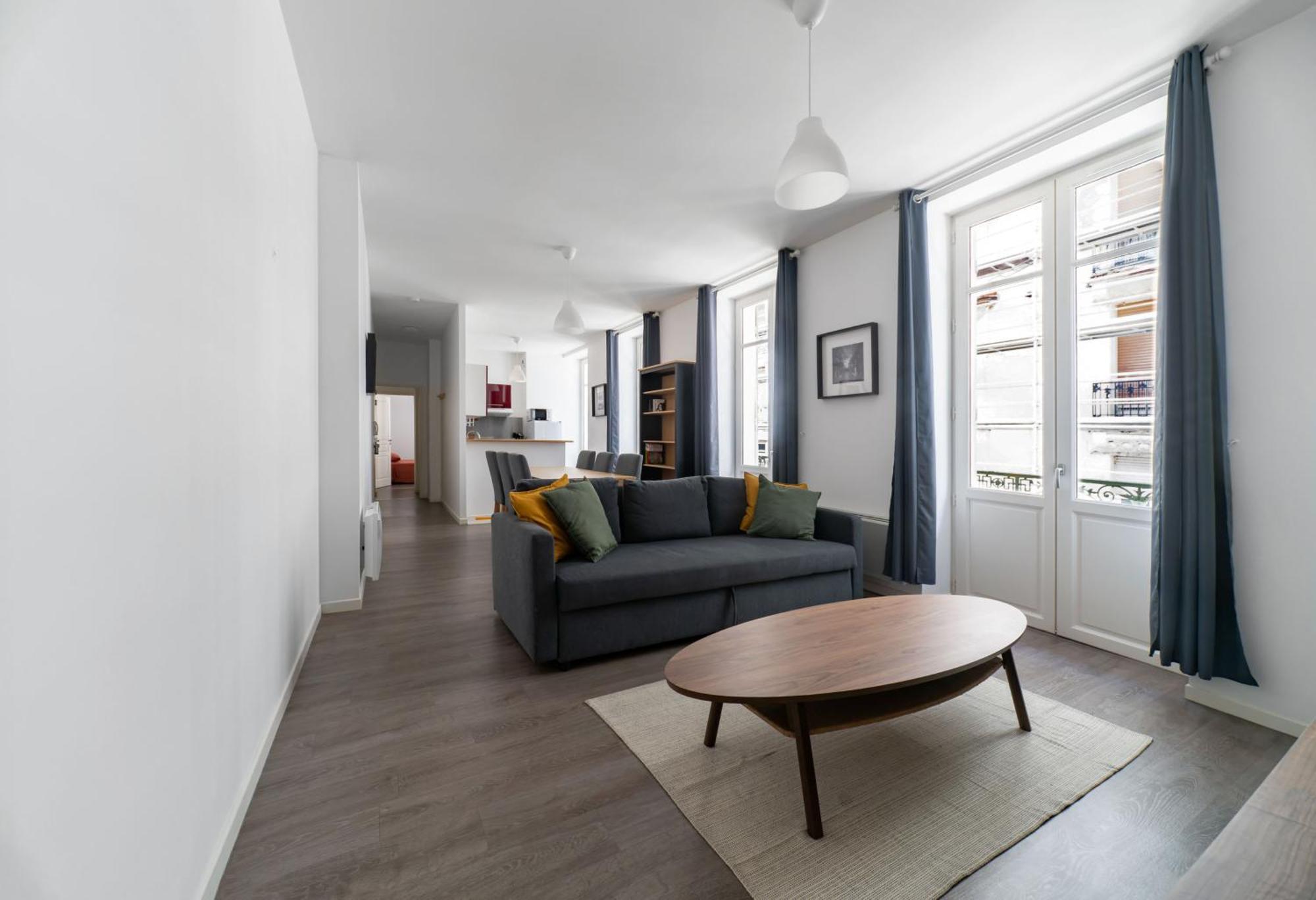 Le Brit - Grand Appartement Design, 3 Chambres, Centre Ville Vichy Exterior photo