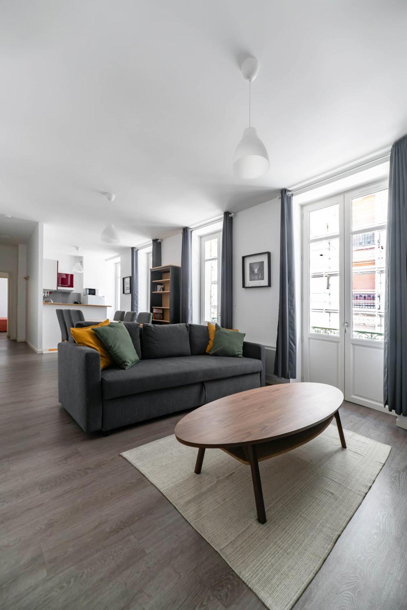 Le Brit - Grand Appartement Design, 3 Chambres, Centre Ville Vichy Exterior photo